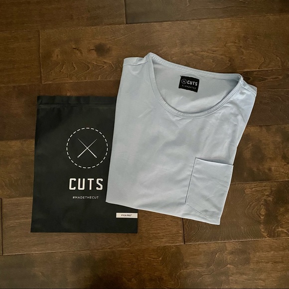 Men’s Cuts Pocket Crew Tee - Picture 3 of 4